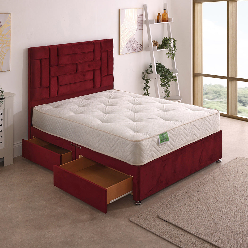 Nike Coil Sprung Divan Bed Set
